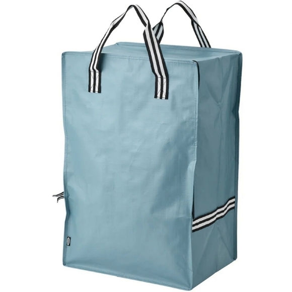 IKEA Gorsnygg Reusable Sustainable Backpack Bag Dusty Blue - Picture 2 of 5